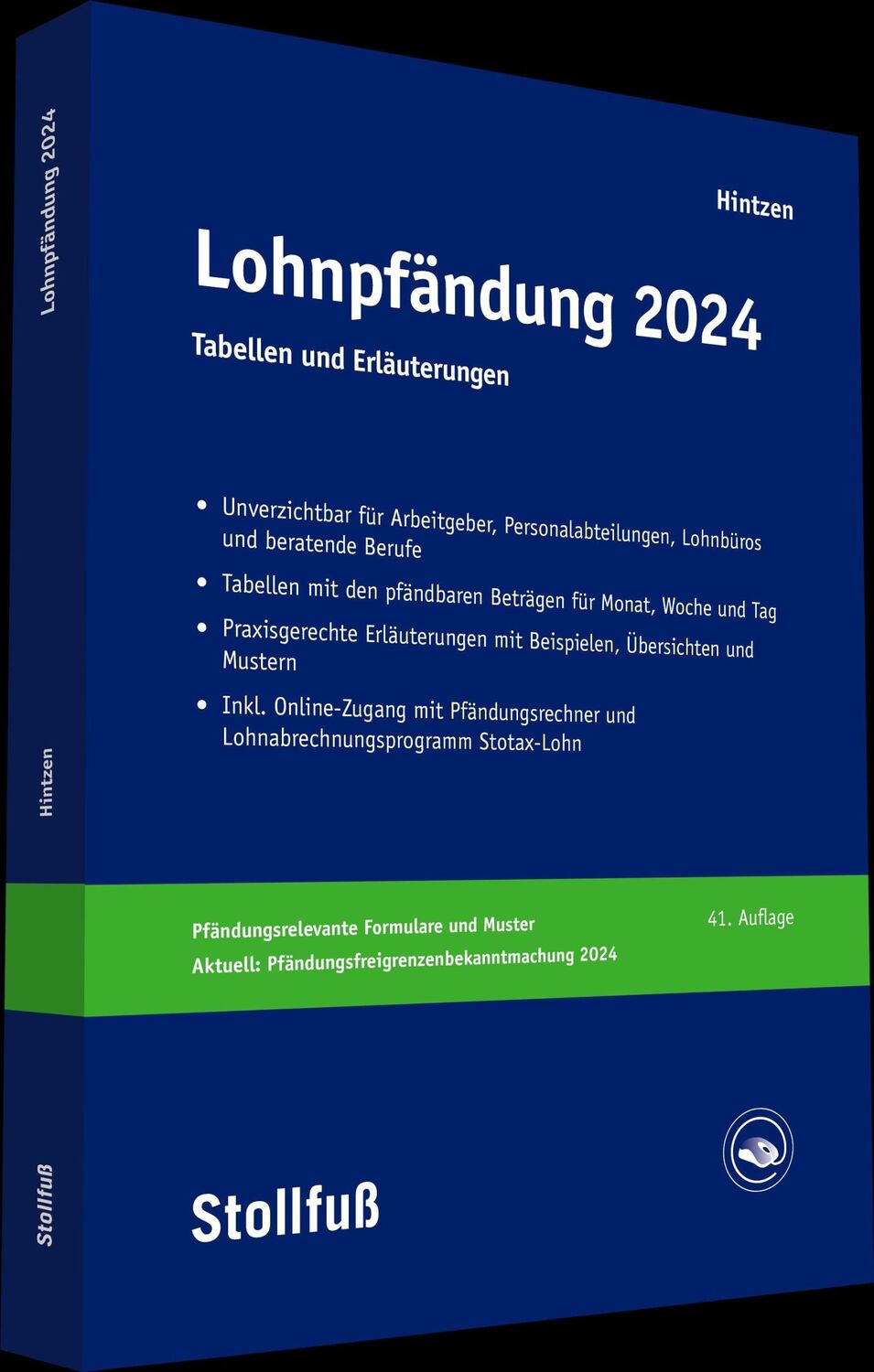 Cover: 9783083140245 | Lohnpfändung 2024 | Tabellen und Erläuterungen | Udo Hintzen | Buch