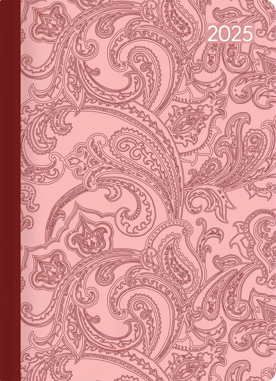 Cover: 4251732344283 | Daily Journal Style Paisley 2025 - Taschen-Kalender A6 - Leuchtturm...