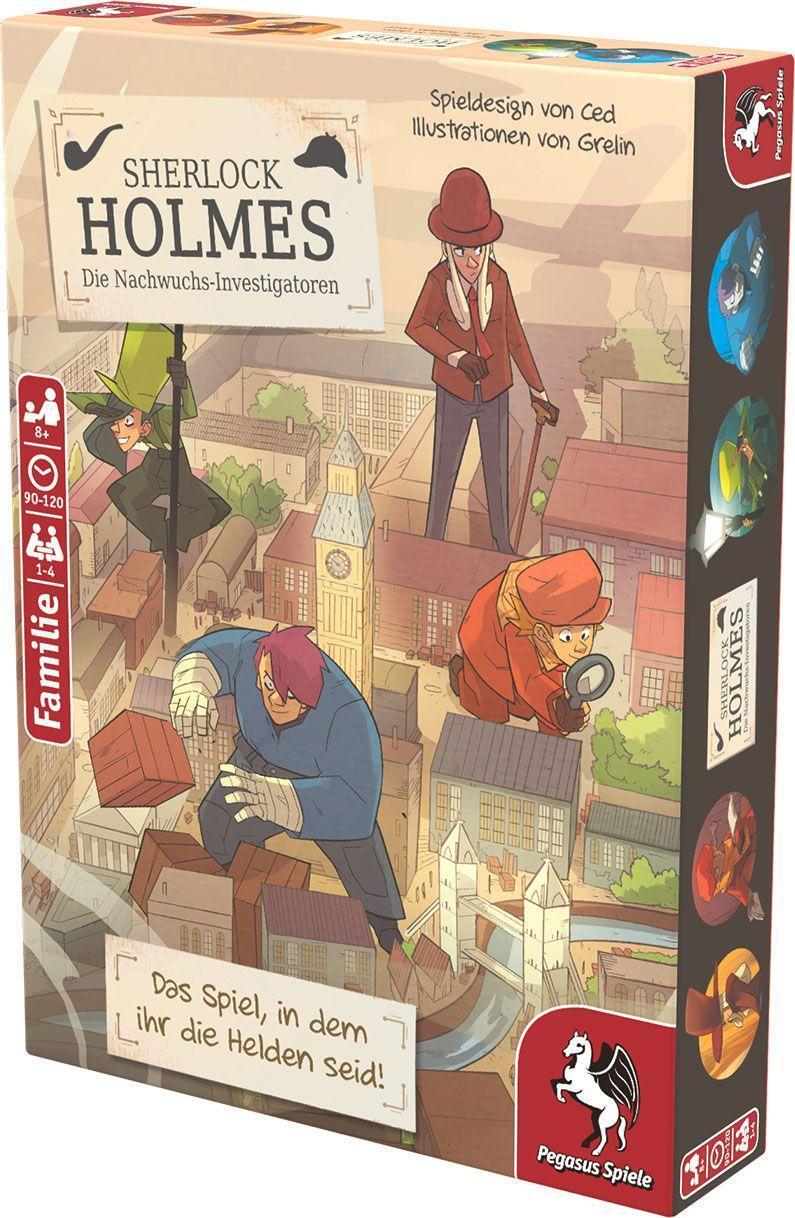 Bild: 9783957893482 | Sherlock Holmes - Die Nachwuchs-Investigatoren (Krimi-Comic-Spiel)