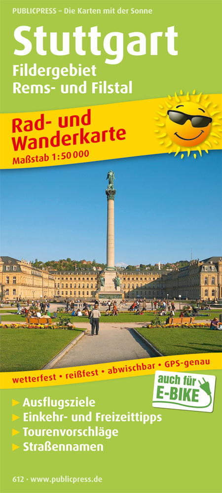 Cover: 9783899206128 | Stuttgart, Fildergebiet - Rems- und Filstal | (Land-)Karte | Deutsch