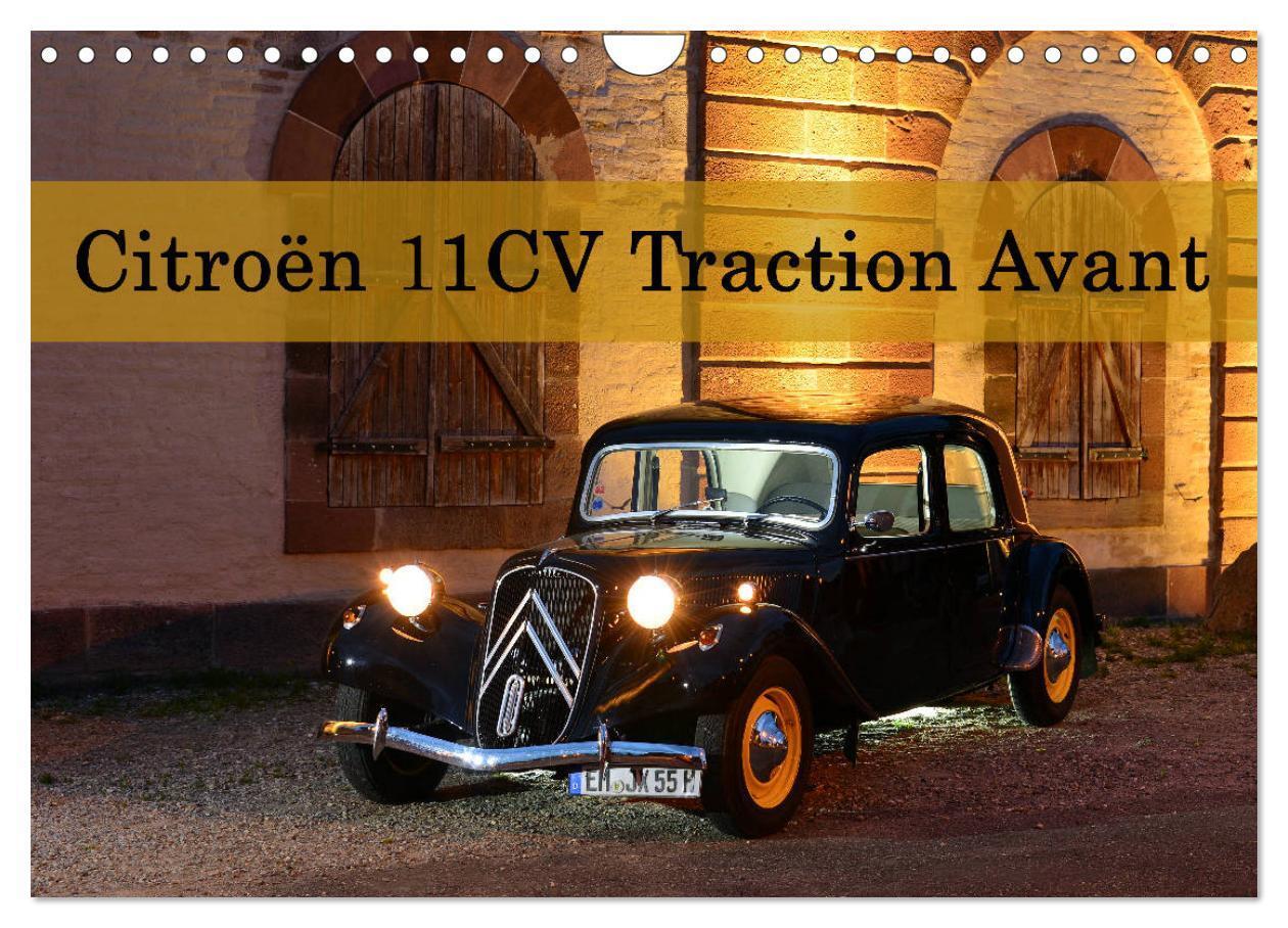 Cover: 9783435443147 | Citroën 11CV Traction Avant (Wandkalender 2025 DIN A4 quer),...