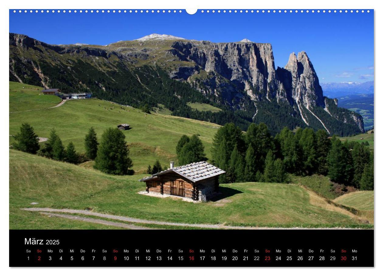 Bild: 9783435473533 | Alpe di Siusi - Seiser Alm (Wandkalender 2025 DIN A2 quer),...