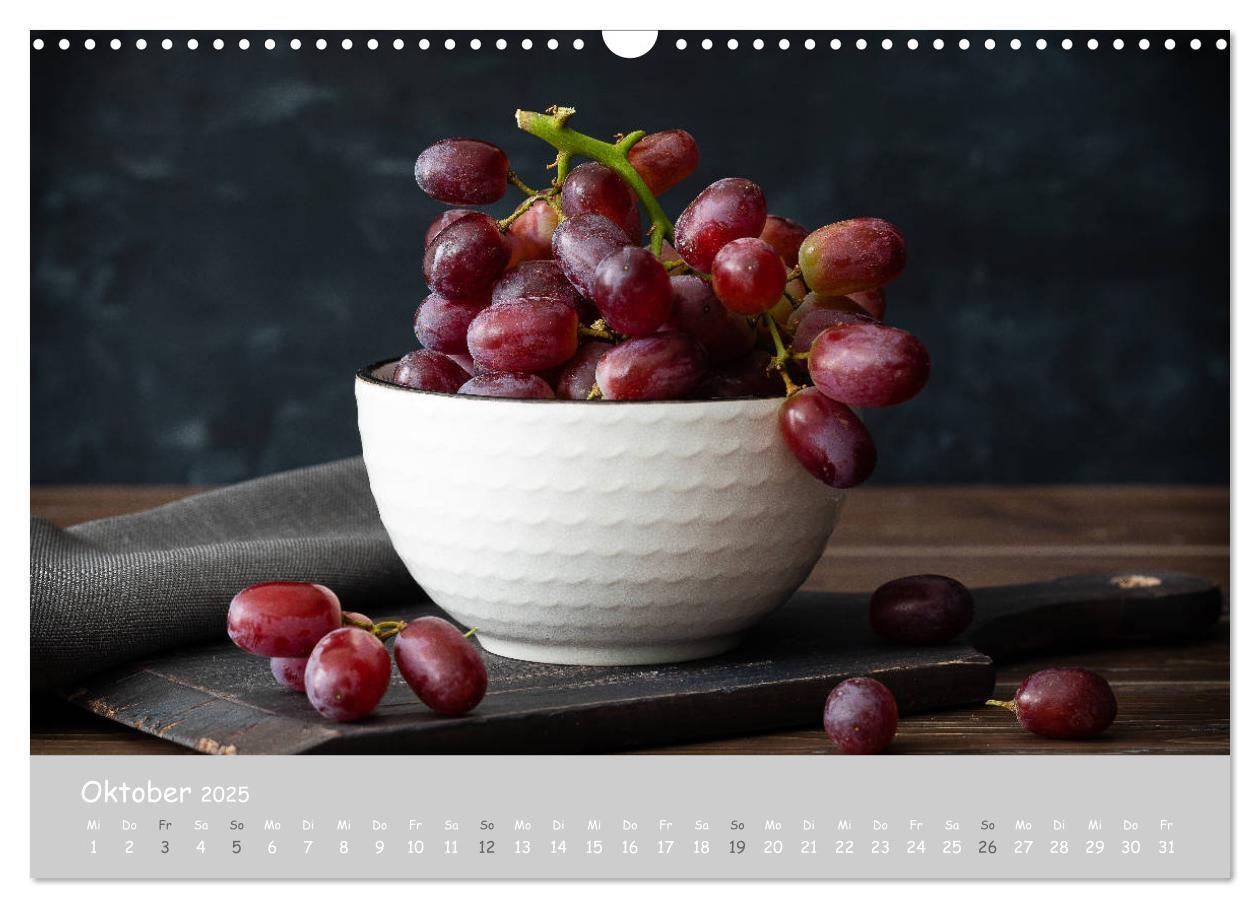 Bild: 9783435153305 | authentic FOOD art Obst und Gemüse (Wandkalender 2025 DIN A3 quer),...