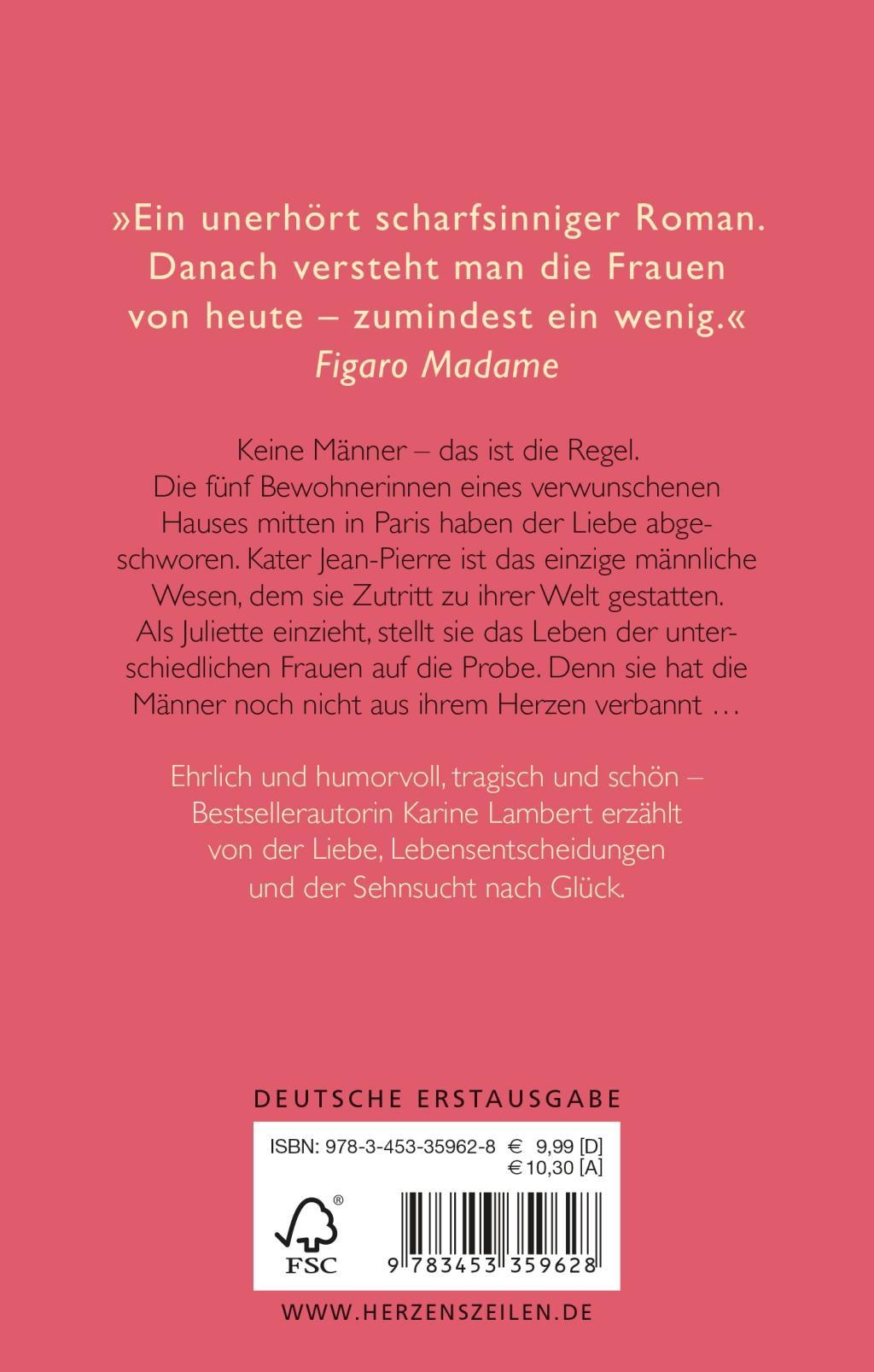 Bild: 9783453359628 | Das Haus ohne Männer | Karine Lambert | Taschenbuch | 240 S. | Deutsch