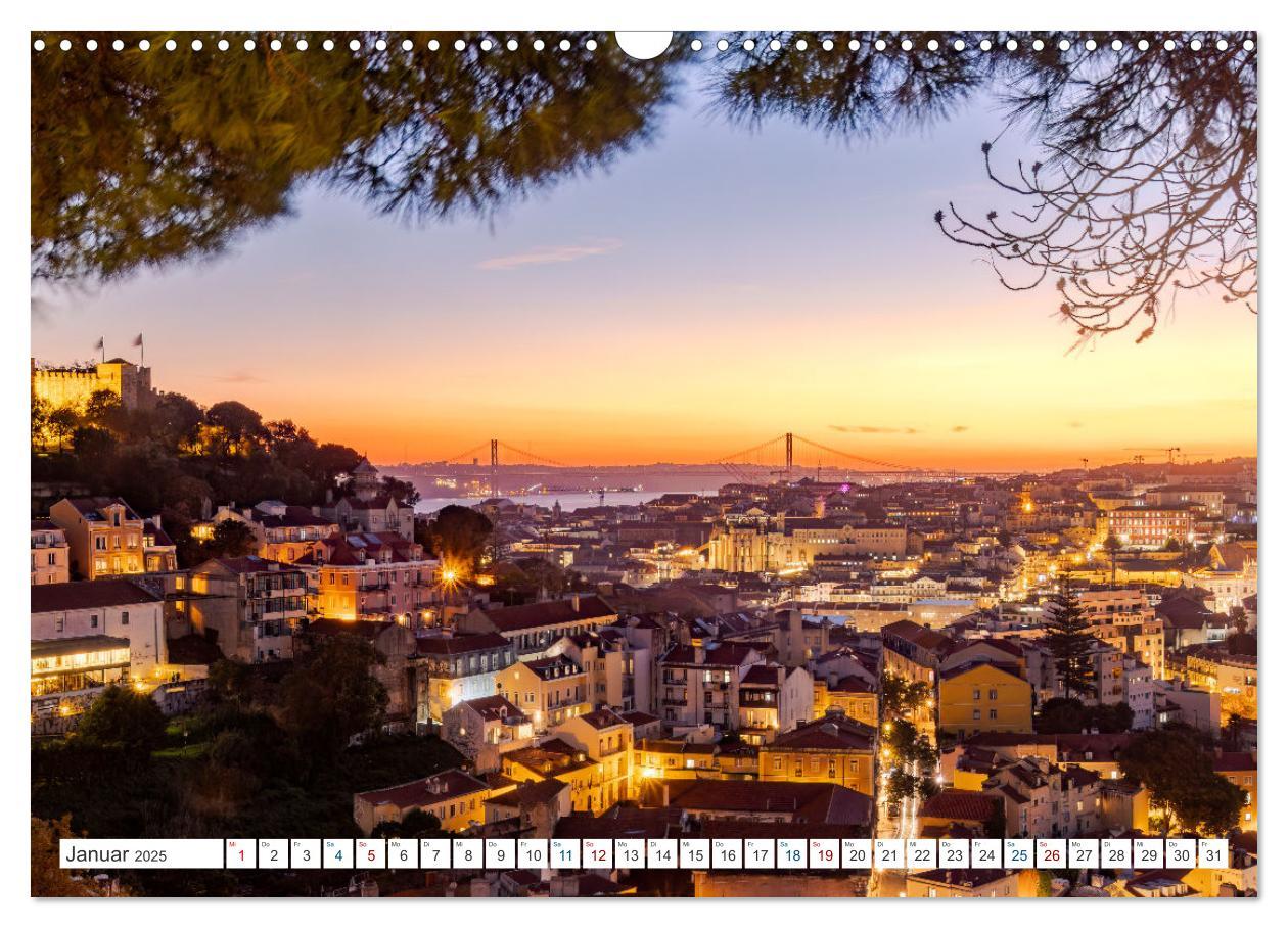 Bild: 9783383852749 | Eine Stadt voller Charme - Lissabon (Wandkalender 2025 DIN A3...