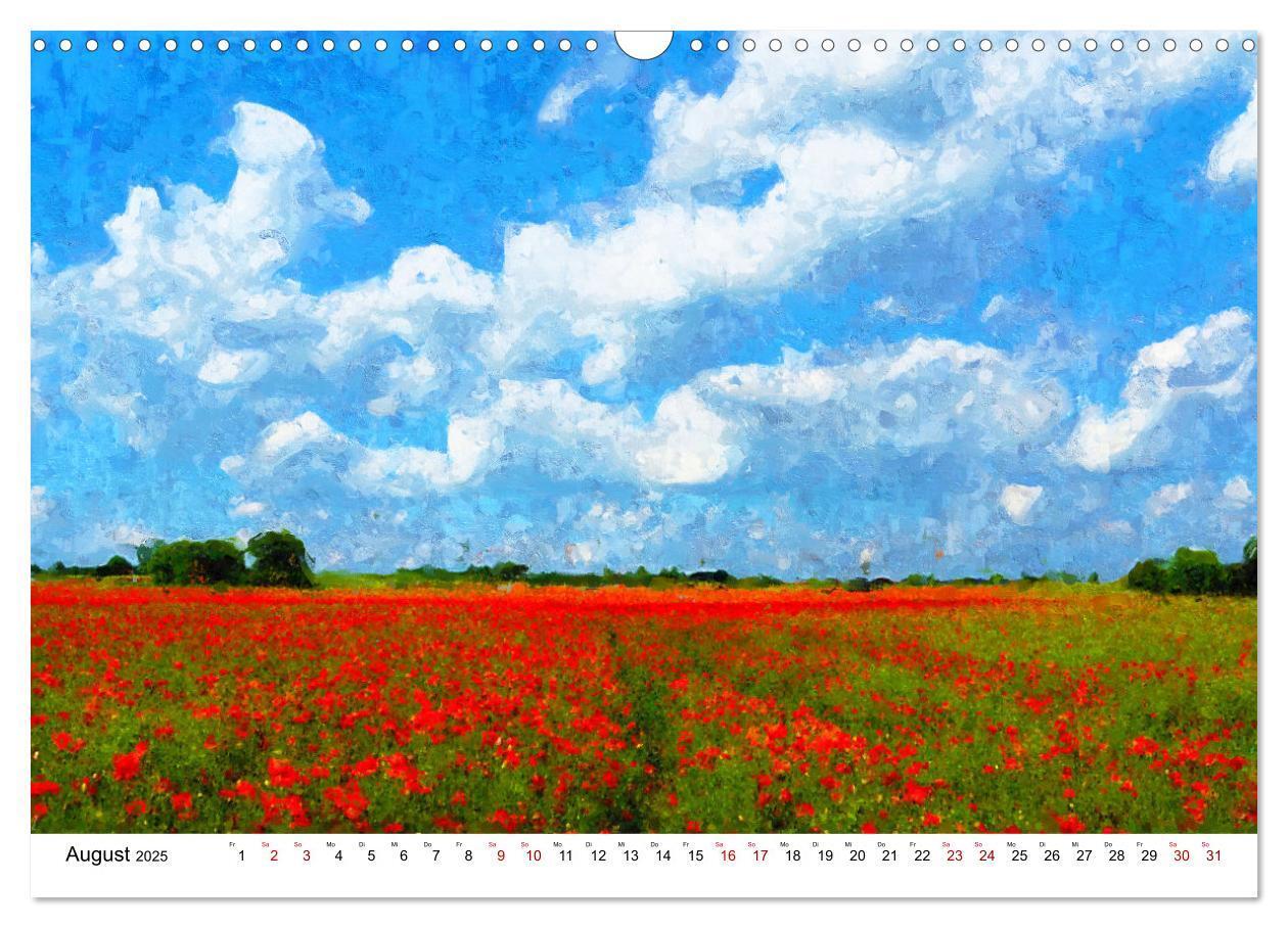 Bild: 9783383983825 | Bunte Mohnblumen - Impressionen der Mohnblüte in Acrylfarbe...