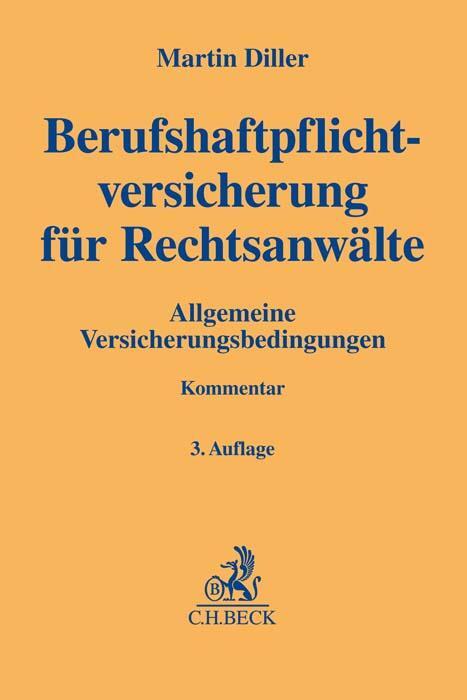 Cover: 9783406798689 | Berufshaftpflichtversicherung für Rechtsanwälte | Martin Diller | Buch