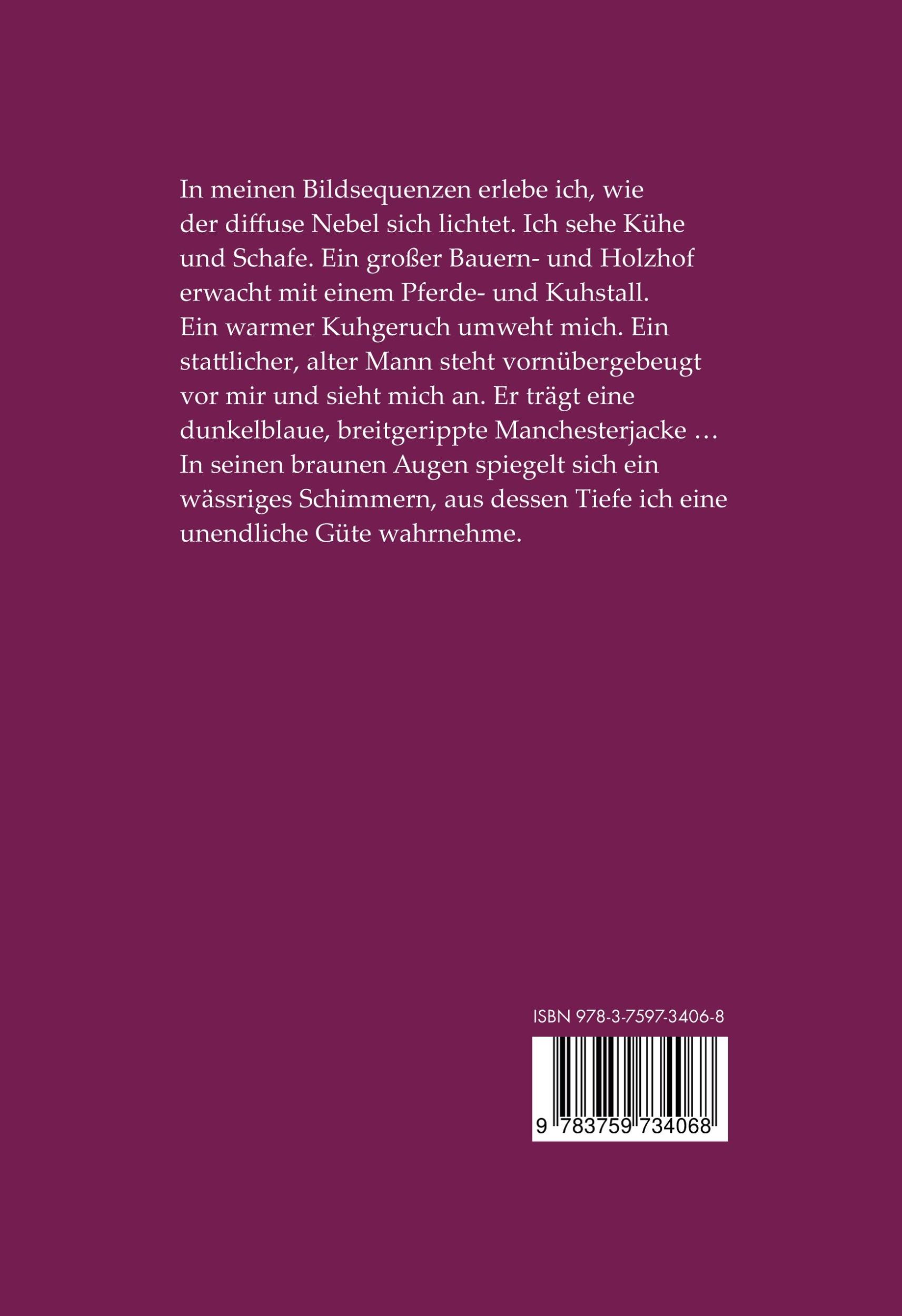 Rückseite: 9783759734068 | Nachrede auf drei Väter | Hertha Poppinga | Buch | 96 S. | Deutsch