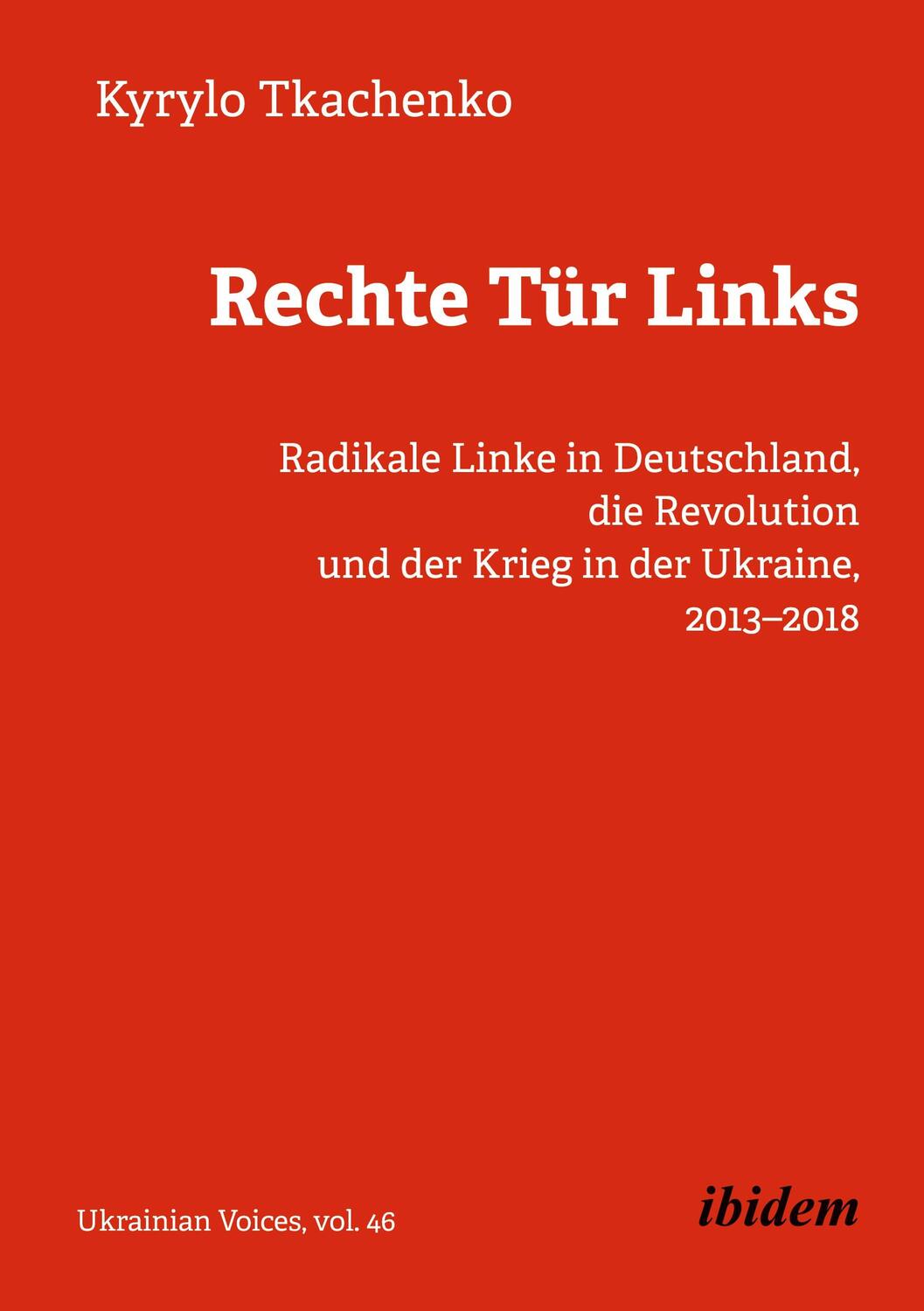 Cover: 9783838217116 | Rechte Tür Links | Kyrylo Tkachenko | Taschenbuch | Paperback | 198 S.