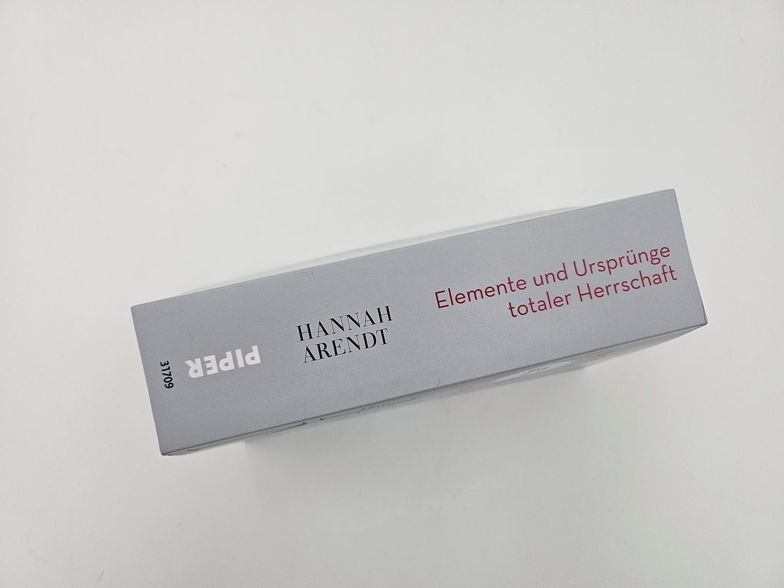 Bild: 9783492317092 | Elemente und Ursprünge totaler Herrschaft | Hannah Arendt | Buch