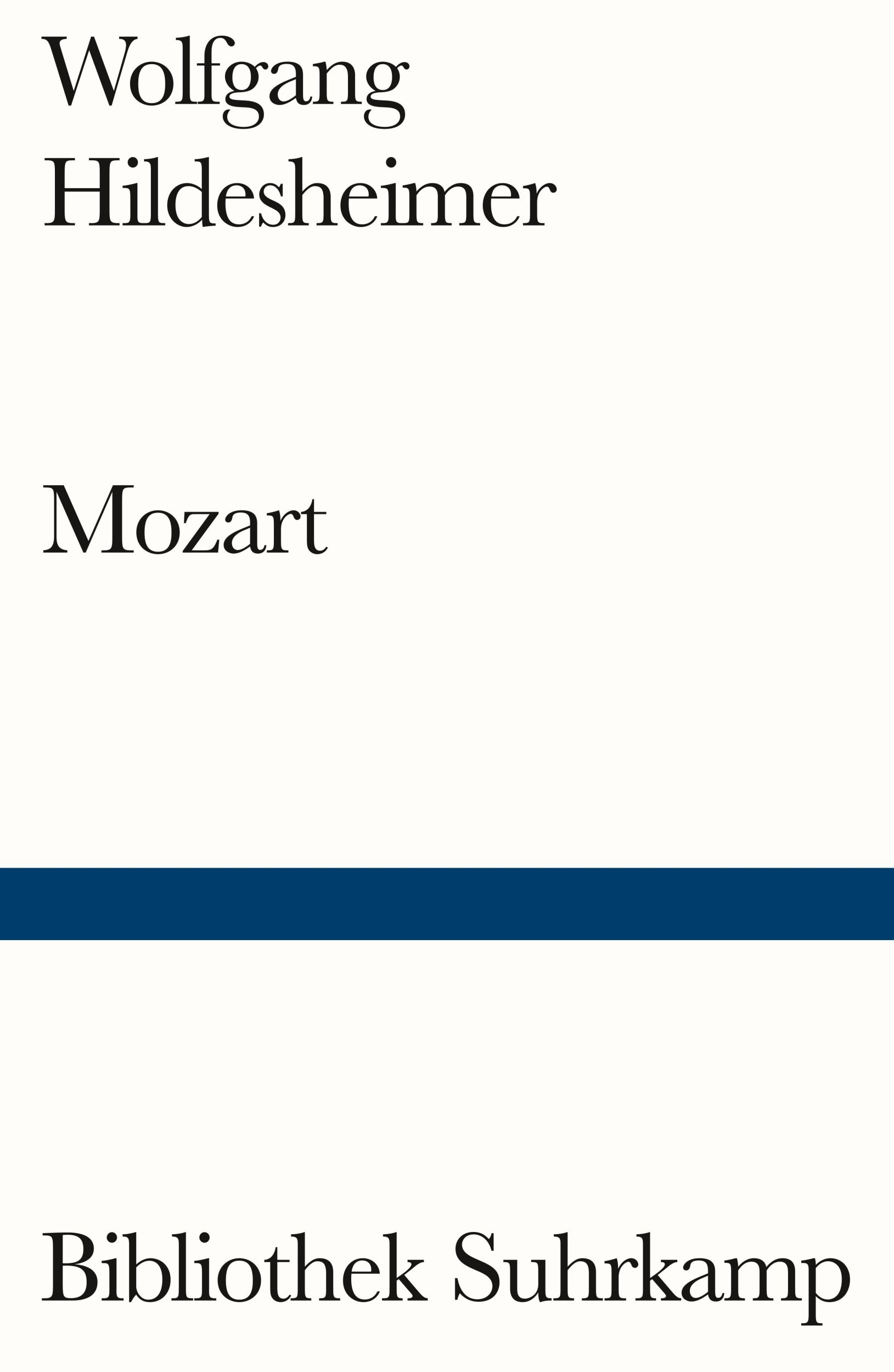 Cover: 9783518244104 | Mozart | Wolfgang Hildesheimer | Taschenbuch | Bibliothek Suhrkamp