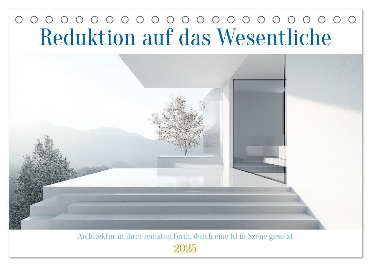 Cover: 9783457219249 | Reduktion auf das Wesentliche (Tischkalender 2025 DIN A5 quer),...