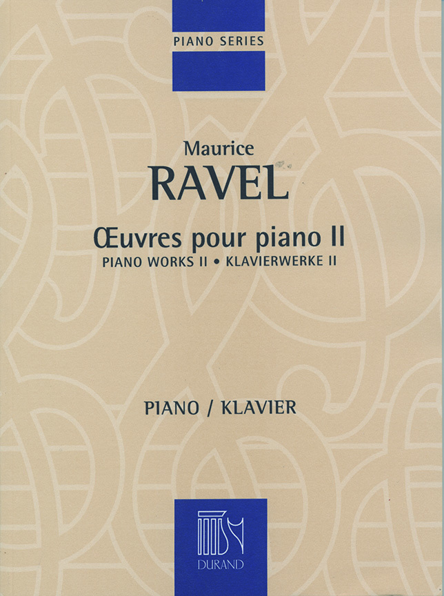 Cover: 9790044079681 | Oeuvres Pour Piano - Volume II | Piano Works II - Klavierwerke II