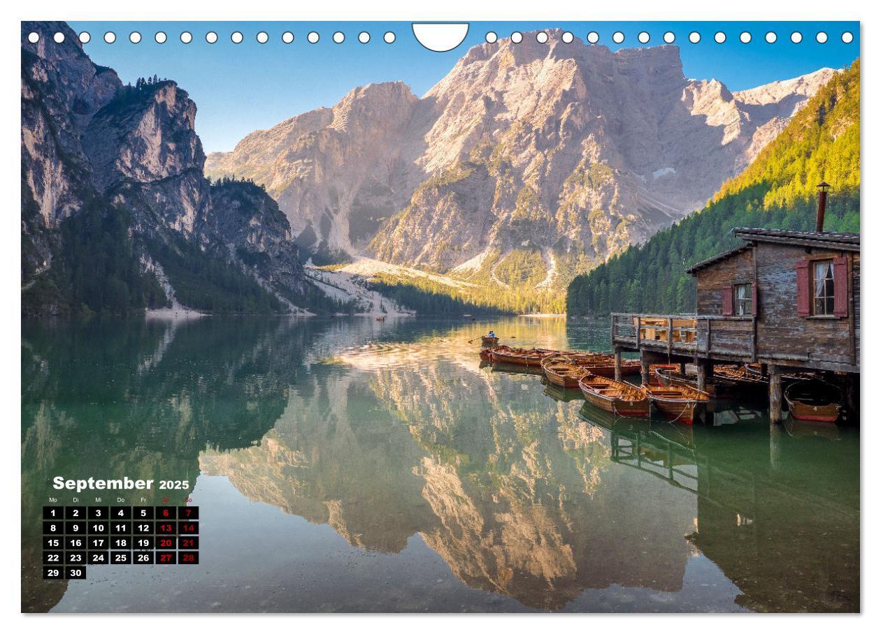 Bild: 9783383974861 | Südtirol, traumhafte Berge und Seen by VogtArt (Wandkalender 2025...