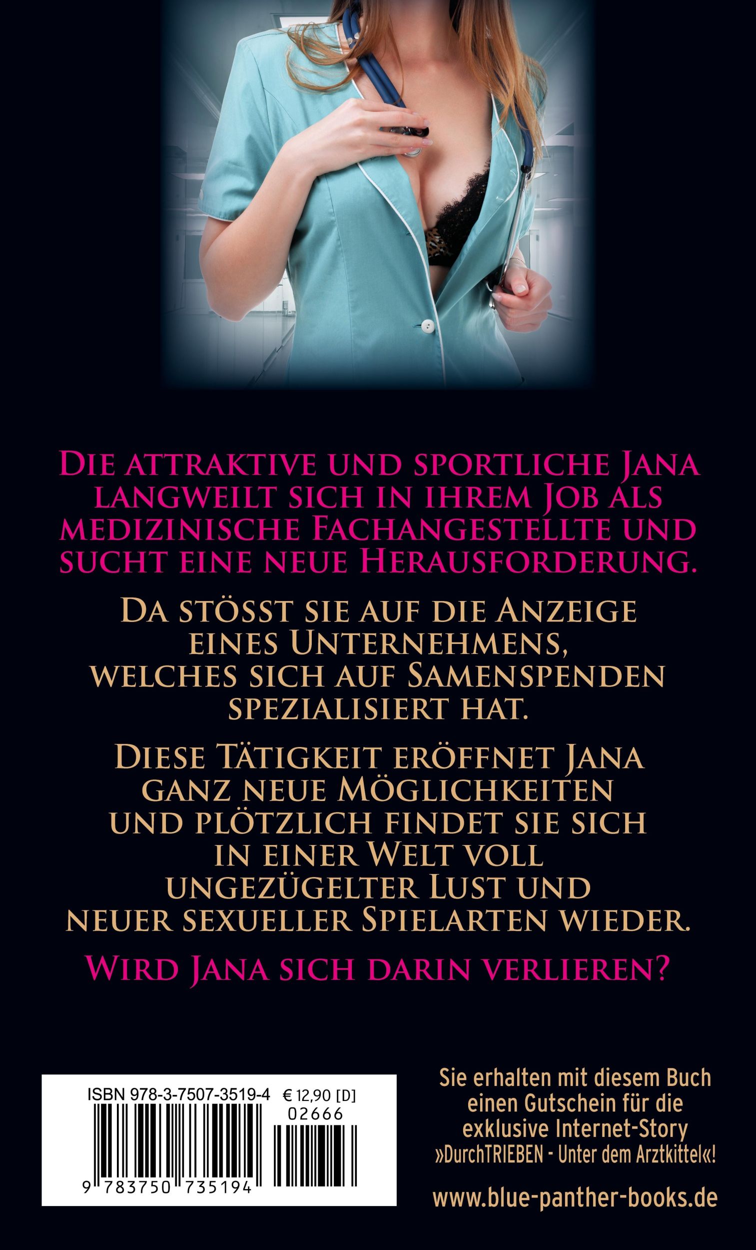 Rückseite: 9783750735194 | Die versaute Assistentin Erotischer Roman | Sex ist ihre Begierde ...