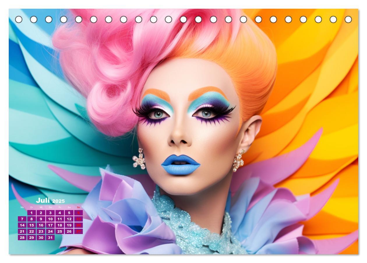 Bild: 9783383895258 | Drag Queens. Glamouröse und wunderschöne Drag-Kunst (Tischkalender...