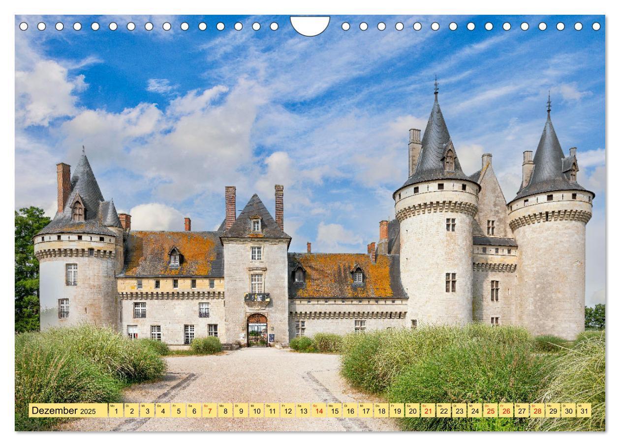 Bild: 9783383800276 | Châteaux. Im Tal der Loire (Wandkalender 2025 DIN A4 quer),...