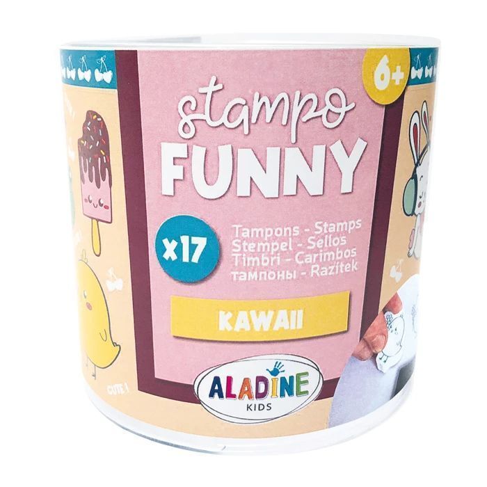 Cover: 3660016851811 | ALADINE - Kinder Stempel Funny Kawaii | Stück | 3085181 | ALADINE