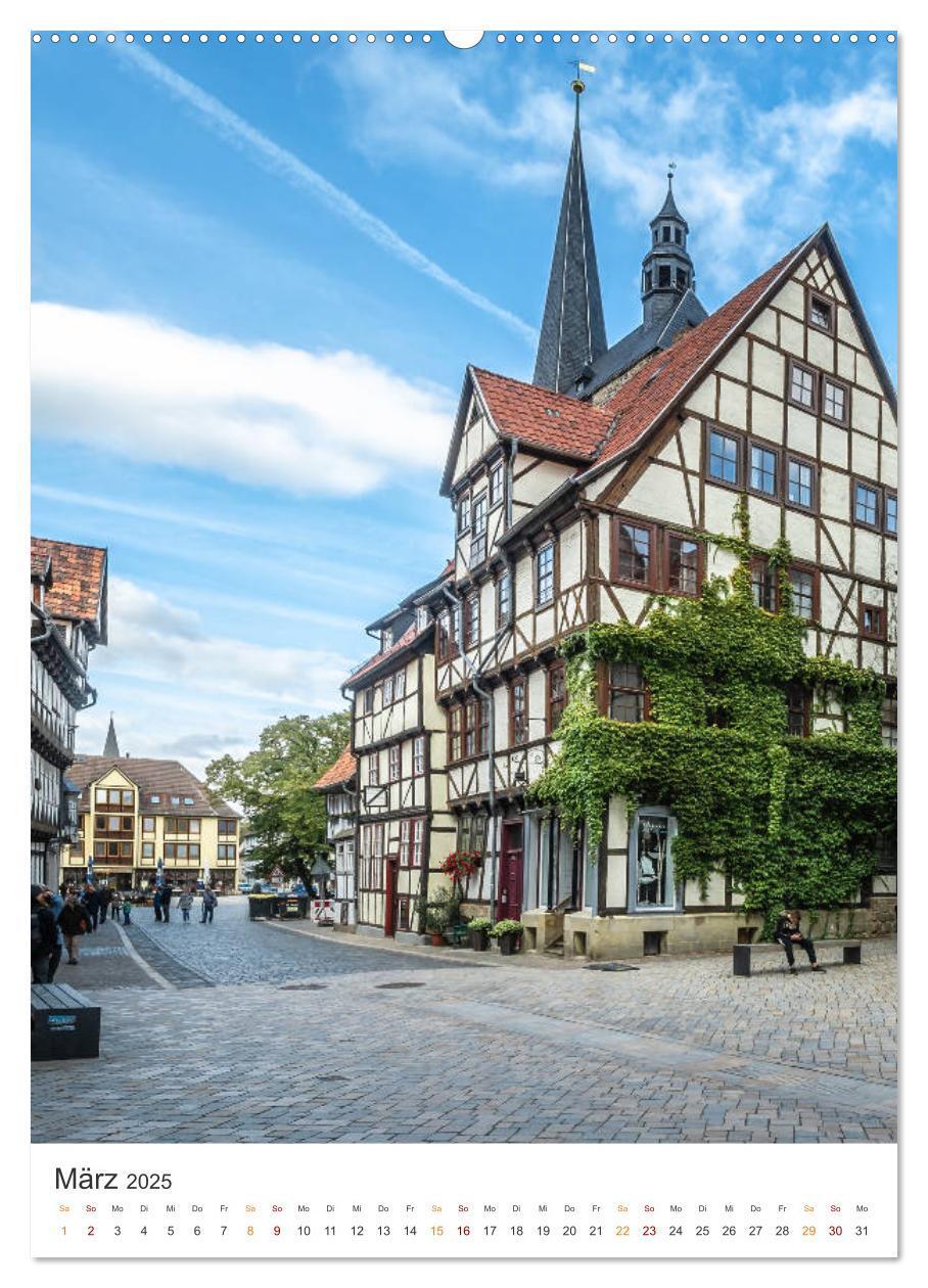 Bild: 9783435883394 | Altstadt Quedlinburg (Wandkalender 2025 DIN A2 hoch), CALVENDO...