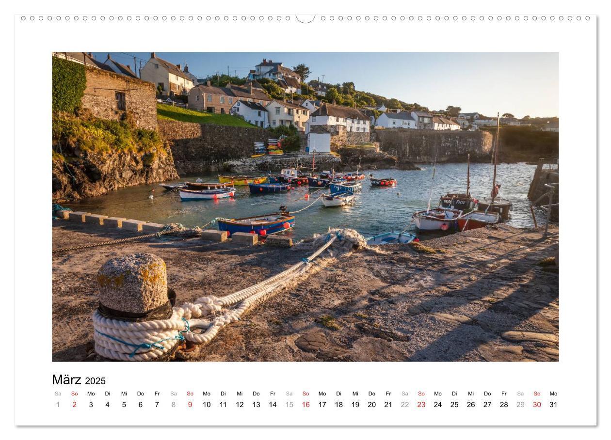 Bild: 9783435673988 | Cornwall - Land zwischen den Meeren (Wandkalender 2025 DIN A2...