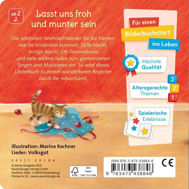 Bild: 9783473438846 | Meine schönsten Weihnachtslieder | Volksgut | Buch | 20 S. | Deutsch