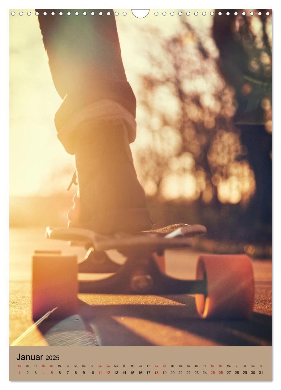 Bild: 9783435931385 | Skateboarding - einfach Spaß (Wandkalender 2025 DIN A3 hoch),...