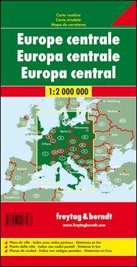 Cover: 9783707907568 | Zentraleuropa 1 : 2 000 000. Autokarte | freytag &amp; berndt | Deutsch