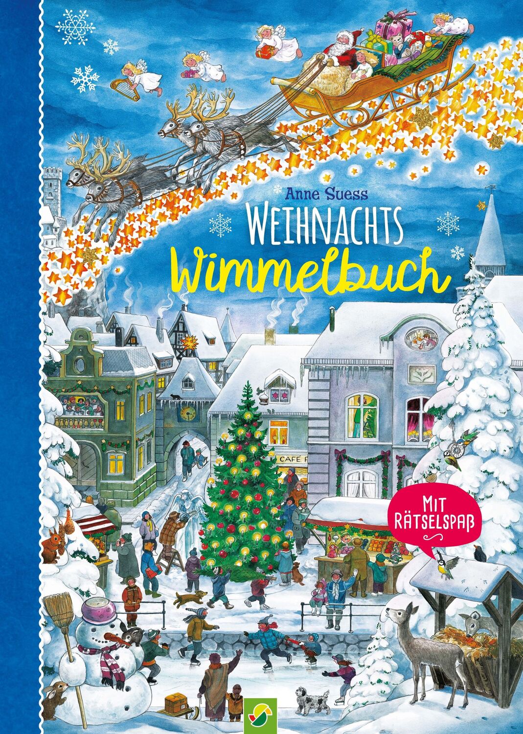 Cover: 9783849932657 | Weihnachtswimmelbuch | Mit Rätselspaß für Kinder ab 2 Jahren | Suess