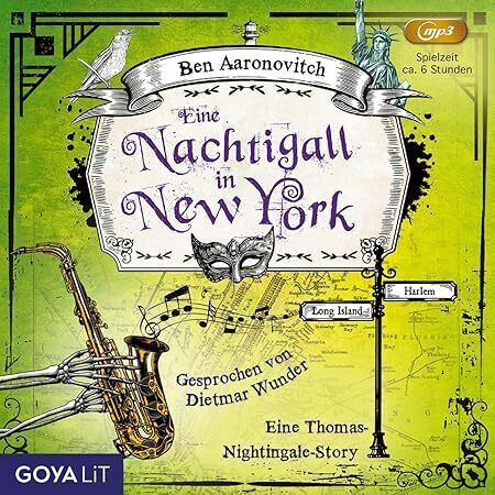 Cover: 4012144483829 | Eine Nachtigall in New York, 1 Audio-CD, MP3 | Ben Aaronovitch | CD