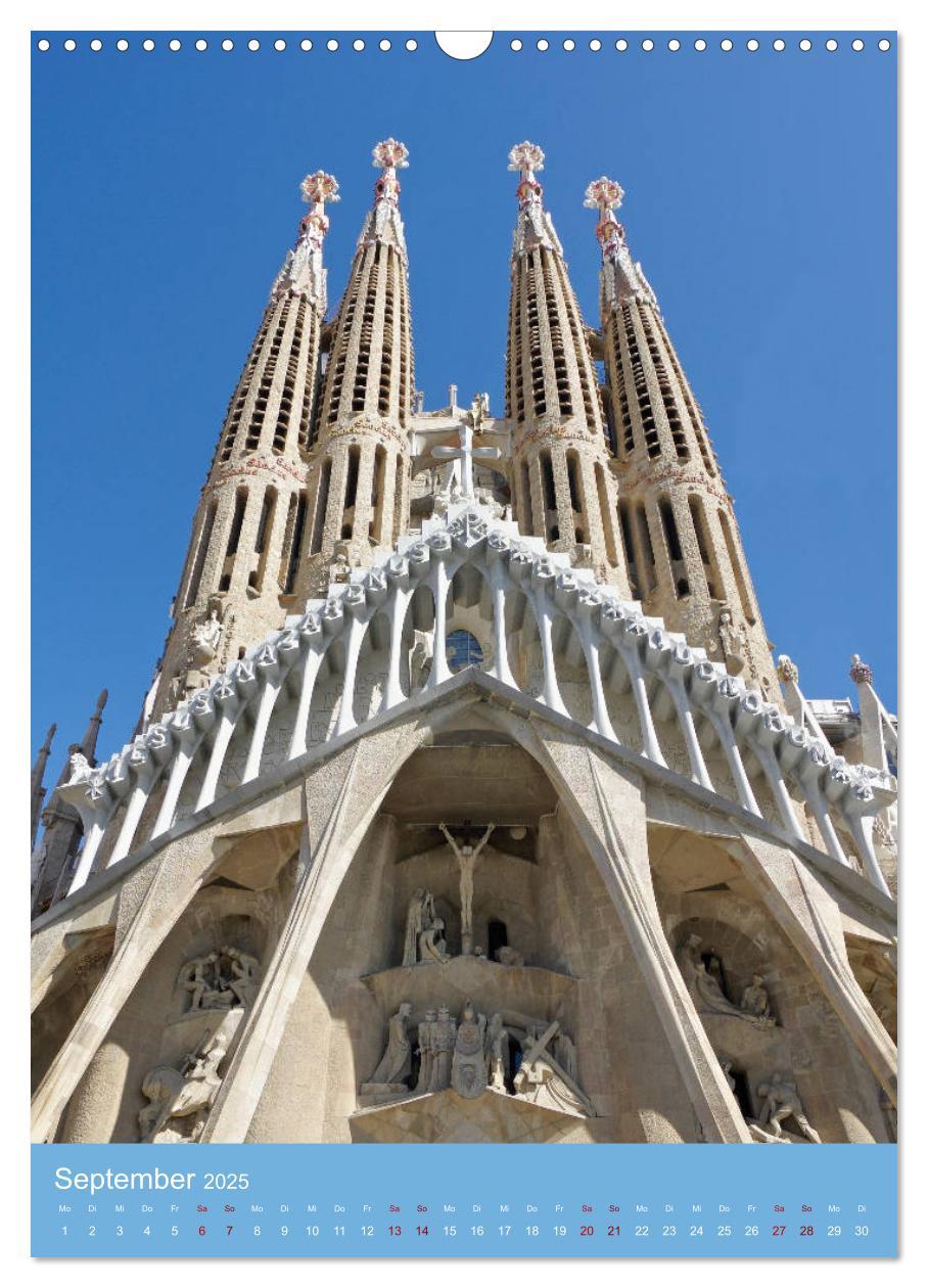 Bild: 9783435910885 | Sagrada Família - Gaudís unvollendetes Meisterwerk (Wandkalender...