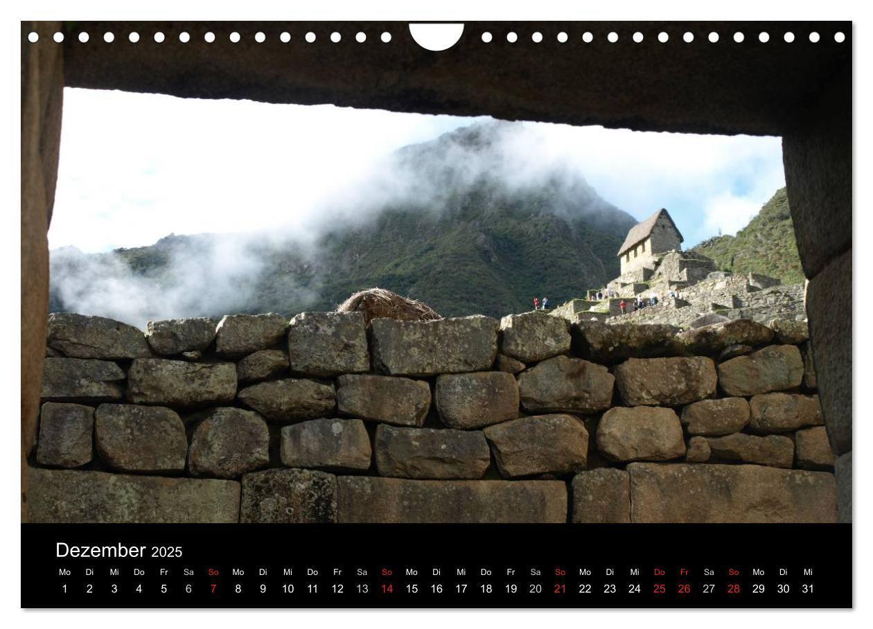 Bild: 9783435668472 | Machu Picchu - Die Stadt in den Wolken (Wandkalender 2025 DIN A4...