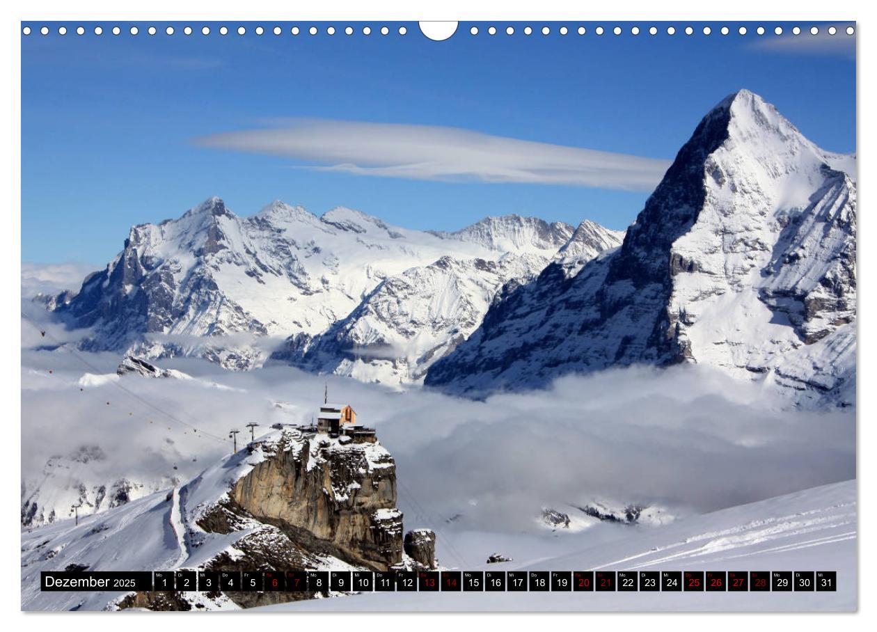 Bild: 9783435426126 | Eiger, Mönch und Jungfrau 2025 (Wandkalender 2025 DIN A3 quer),...