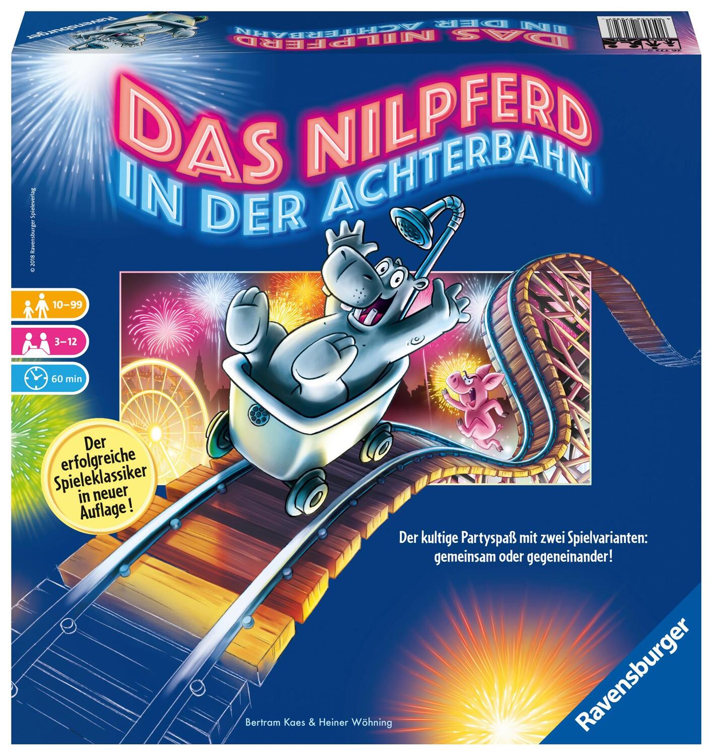 Cover: 4005556267729 | Das Nilpferd in der Achterbahn | Bertram Kaes (u. a.) | Spiel | 26772