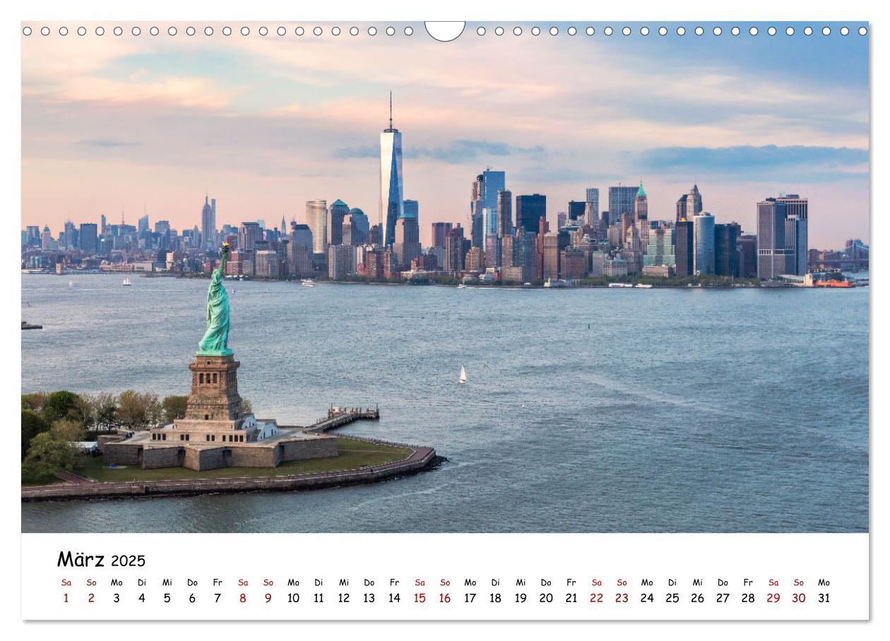 Bild: 9783435043910 | New York City - Atemberaubende Ansichten (Wandkalender 2025 DIN A3...