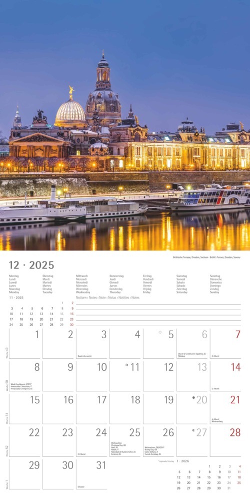 Bild: 4251732343088 | Alpha Edition - Deutschland 2025 Broschürenkalender, 30x30cm,...