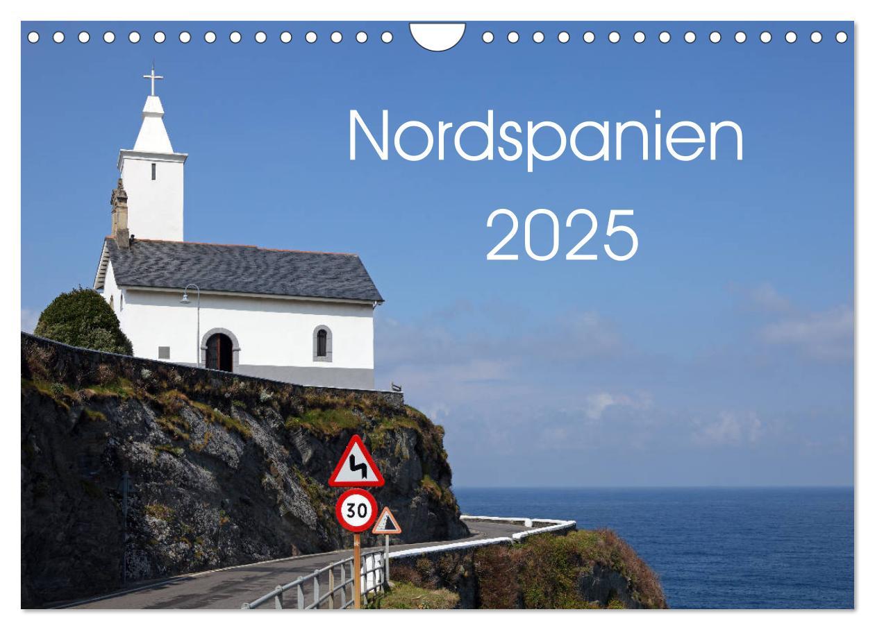 Cover: 9783435385010 | Nordspanien (Wandkalender 2025 DIN A4 quer), CALVENDO Monatskalender