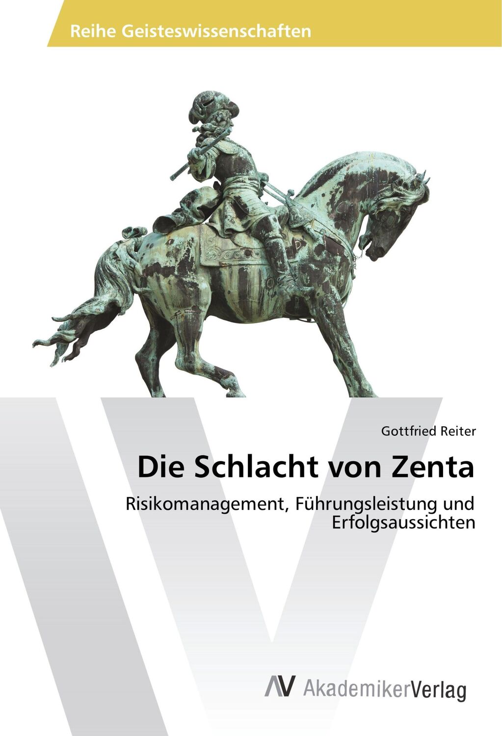 Cover: 9786202206877 | Die Schlacht von Zenta | Gottfried Reiter | Taschenbuch | Paperback