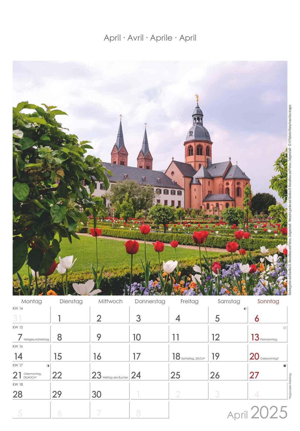 Bild: 4251732343194 | Hessen 2025 - Bild-Kalender 23,7x34 cm - Regional-Kalender -...