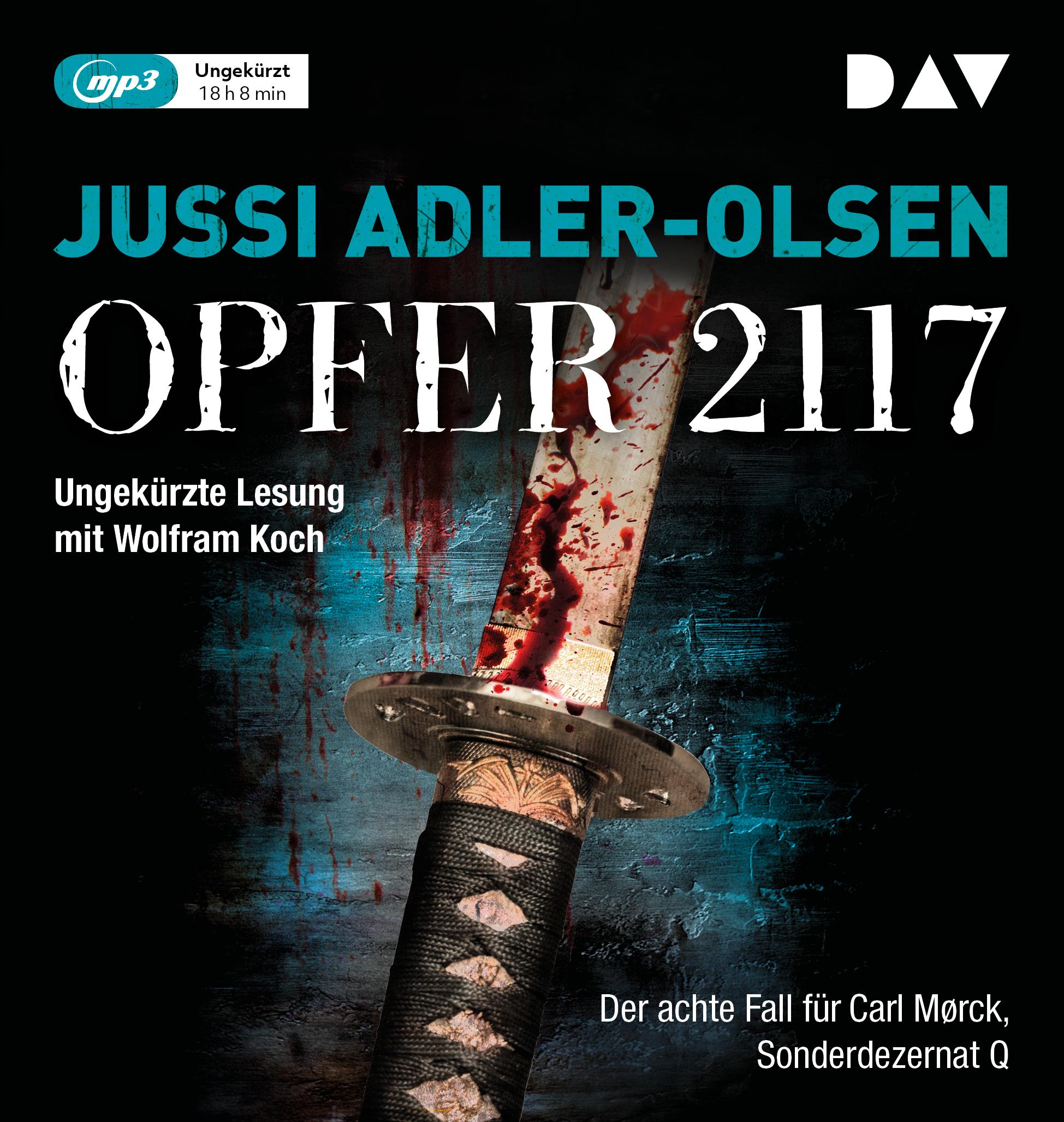 Cover: 9783742412850 | Opfer 2117. Der achte Fall für Carl Mørck, Sonderdezernat Q | MP3 | 2