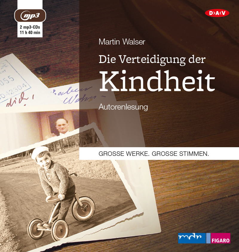 Cover: 9783862317356 | Die Verteidigung der Kindheit, 2 Audio-CD, 2 MP3 | Martin Walser | CD