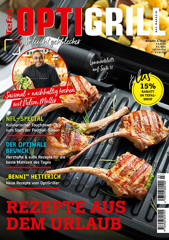 Cover: 9783966649155 | Tefal OptiGrill Magazin: So leicht geht lecker - Rezepte aus dem...