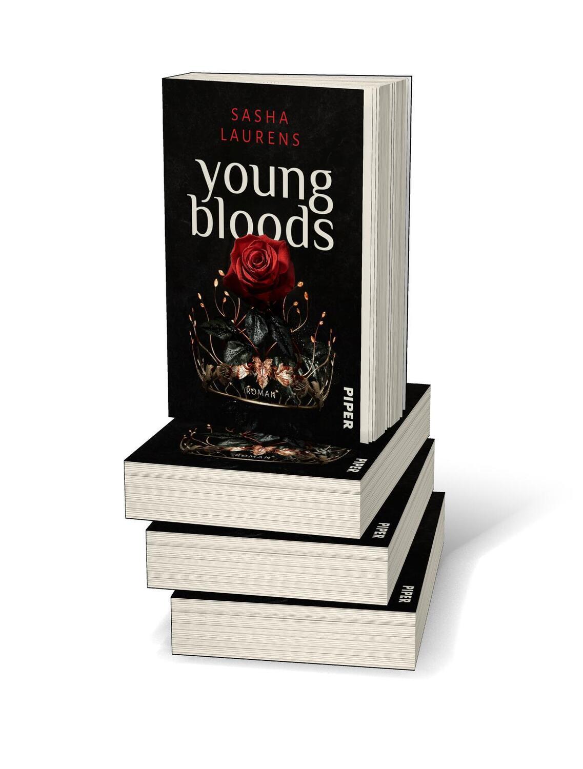 Bild: 9783492707268 | Youngbloods | Roman Düstere Vampir-Fantasy | Sasha Laurens | Buch