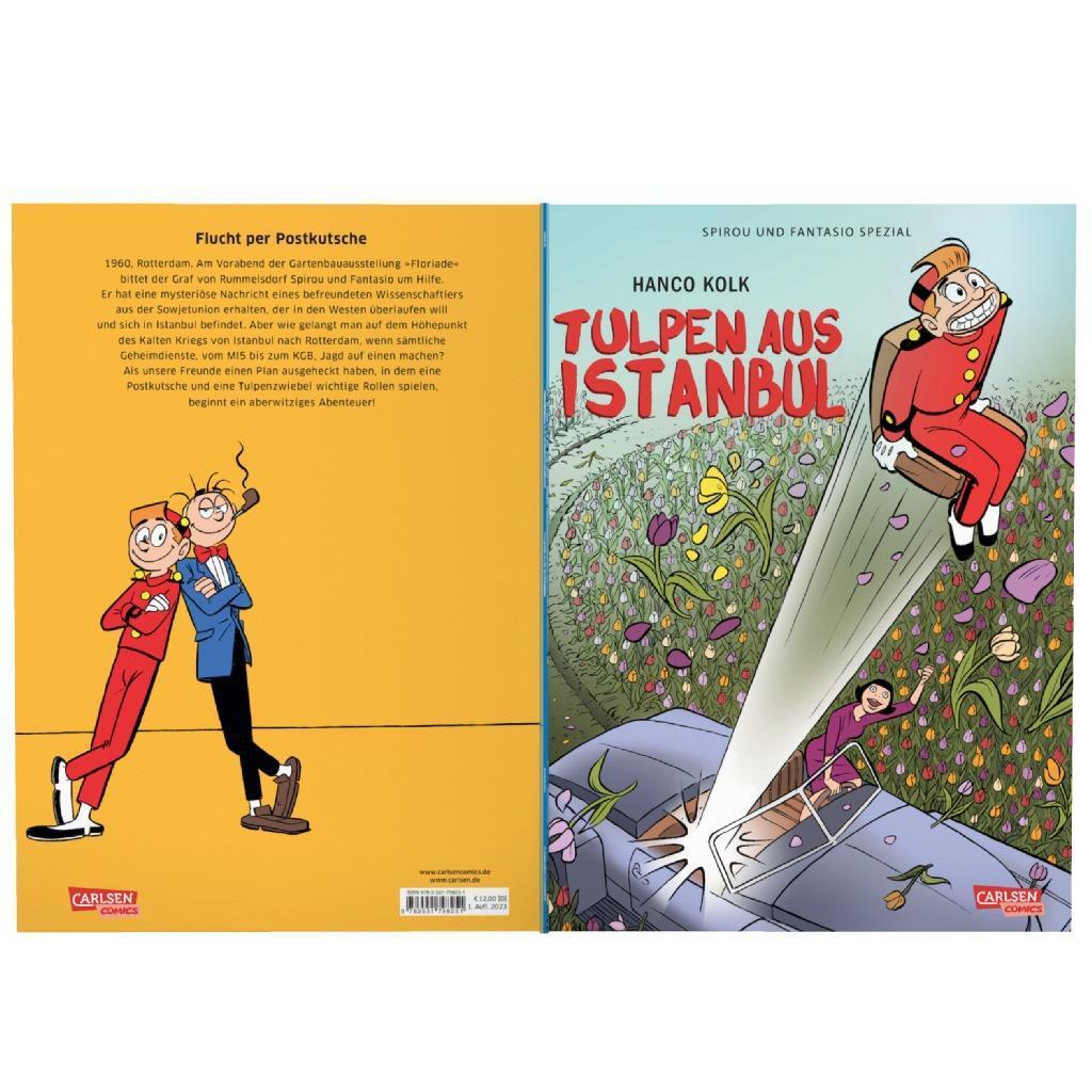 Bild: 9783551798251 | Spirou und Fantasio Spezial 40: Tulpen aus Istanbul | Hanco Kolk