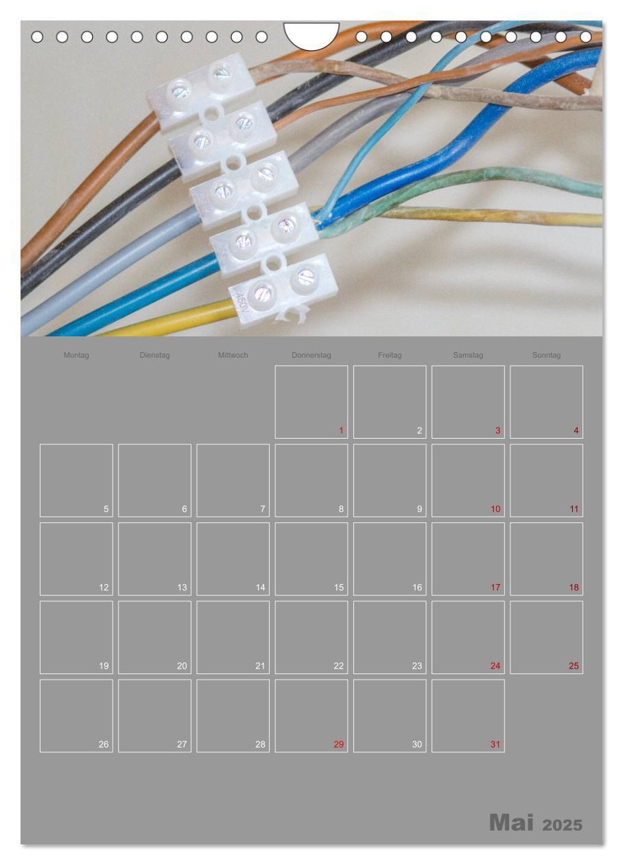 Bild: 9783435934003 | Brandgefährliche elektrische Anlagen (Wandkalender 2025 DIN A4...