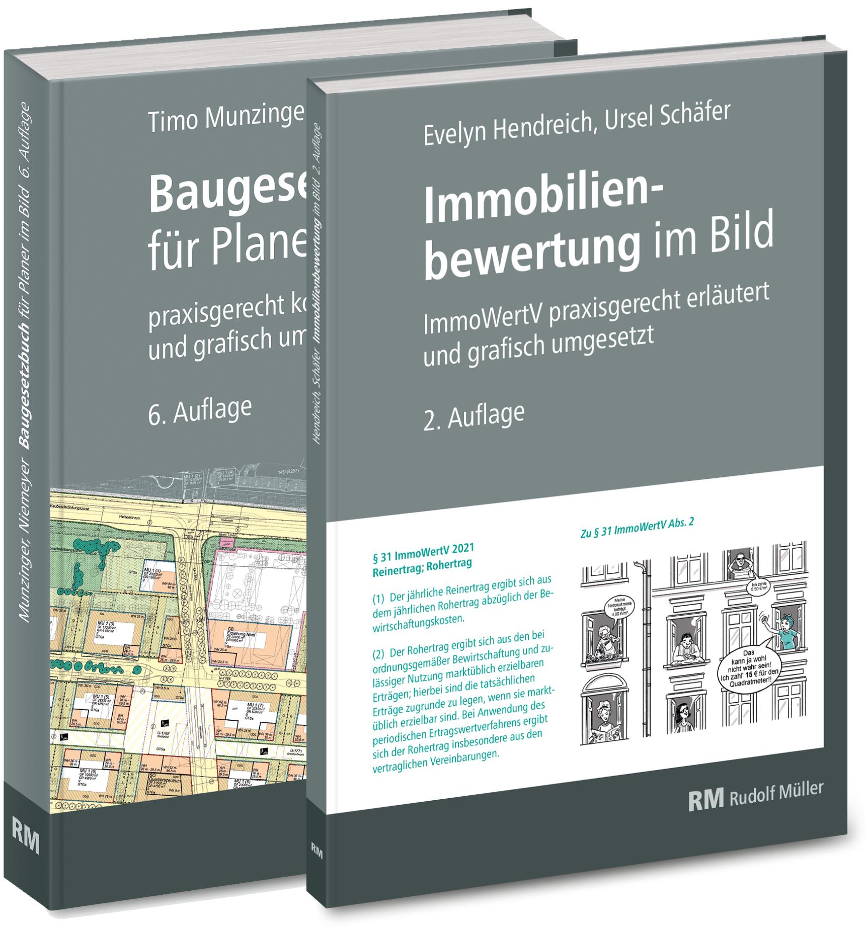 Cover: 9783481048488 | Buchpaket: Baugesetzbuch für Planer im Bild &amp; Immobilienbewertung...