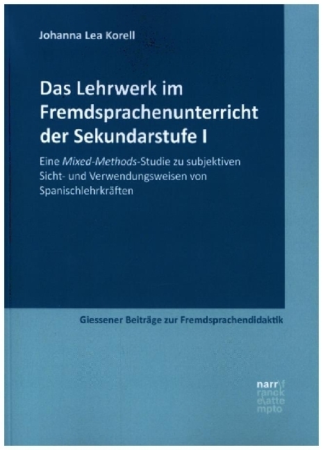 Cover: 9783381112616 | Das Lehrwerk im Fremdsprachenunterricht der Sekundarstufe I | Korell