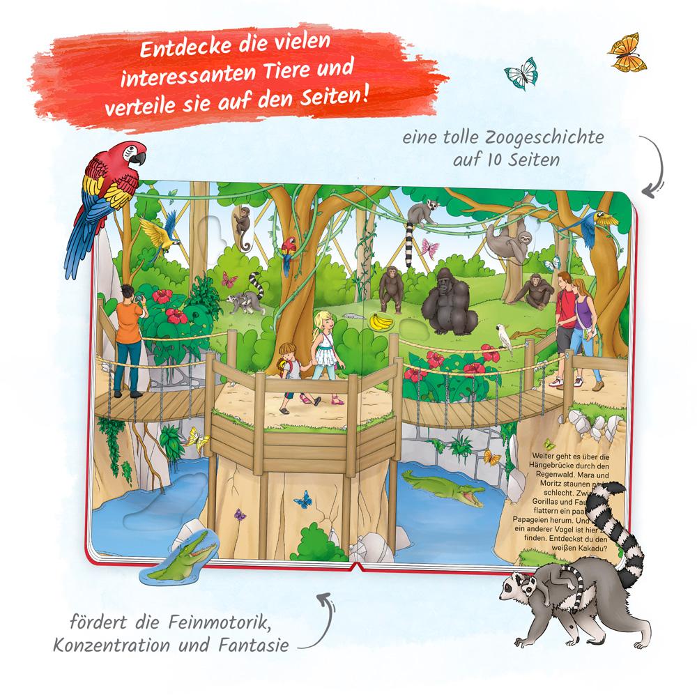 Bild: 9783965525634 | Trötsch Puzzlebuch Spielbuch Im Zoo | Trötsch Verlag GmbH &amp; Co. KG