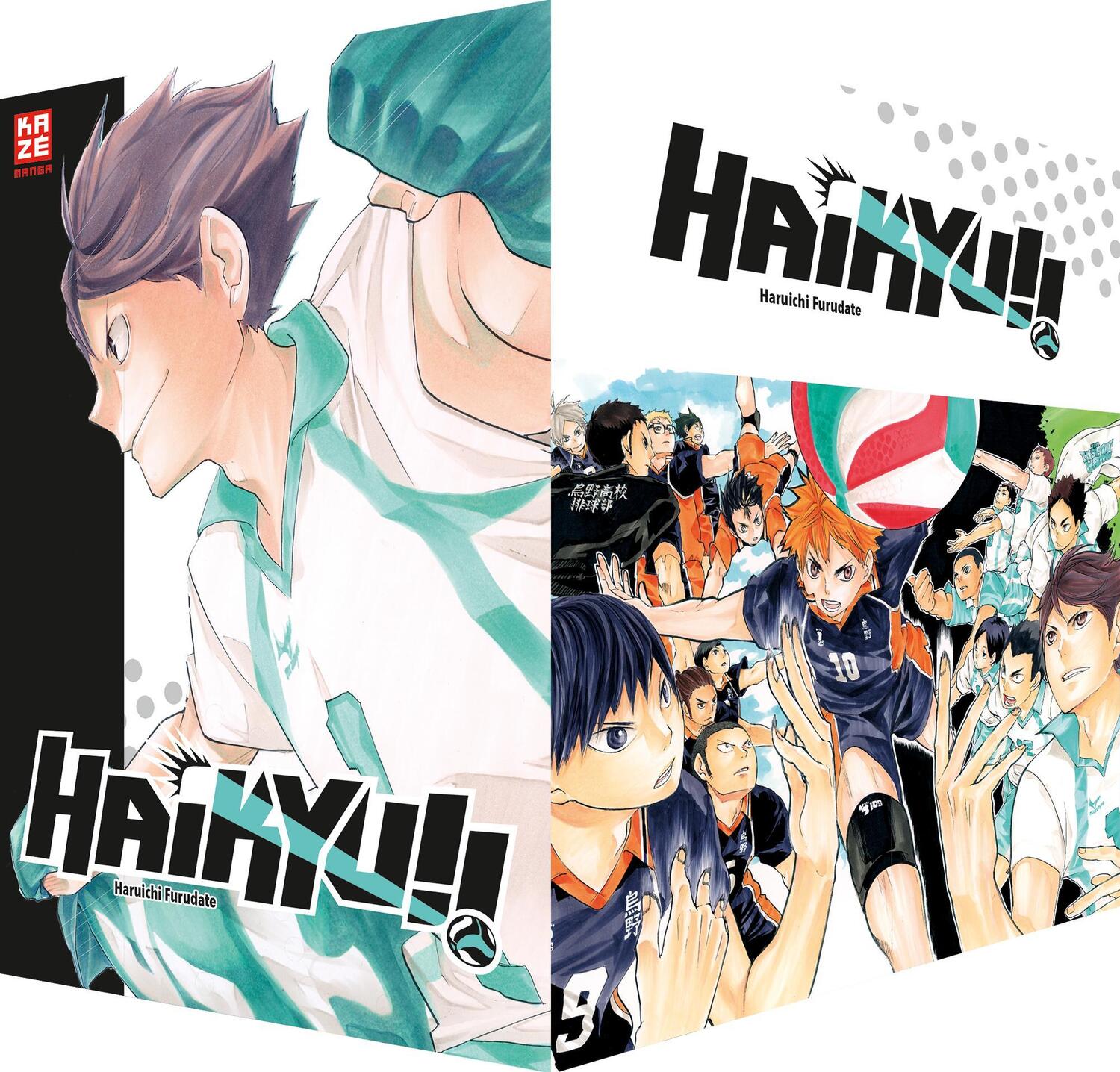 Cover: 9782889513802 | Haikyu!! Sammelbox 2 | Band 11-20 im Schuber | Haruichi Furudate