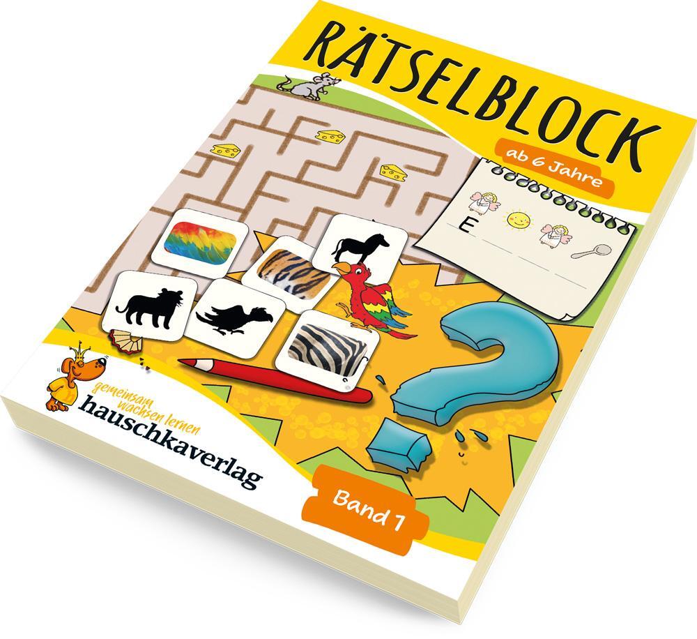 Bild: 9783881006316 | Rätselblock ab 6 Jahre, Band 1, A5-Block | Agnes Spiecker | Buch