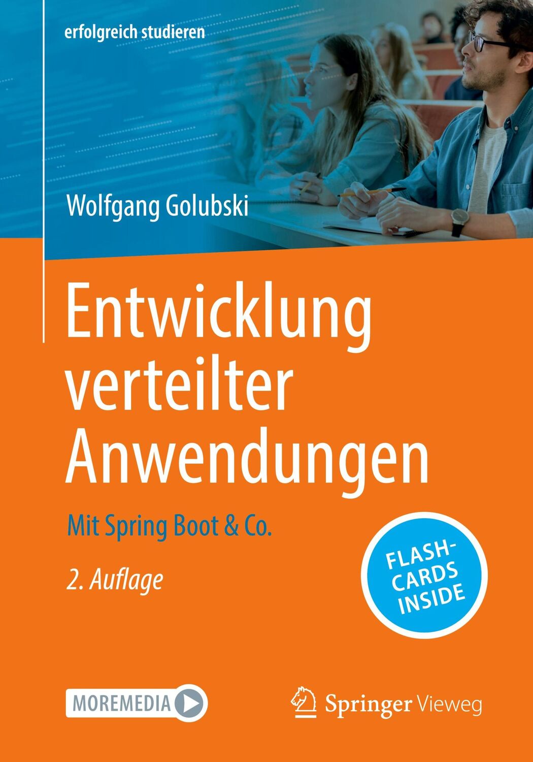 Cover: 9783658449933 | Entwicklung verteilter Anwendungen | Mit Spring Boot &amp; Co. | Golubski